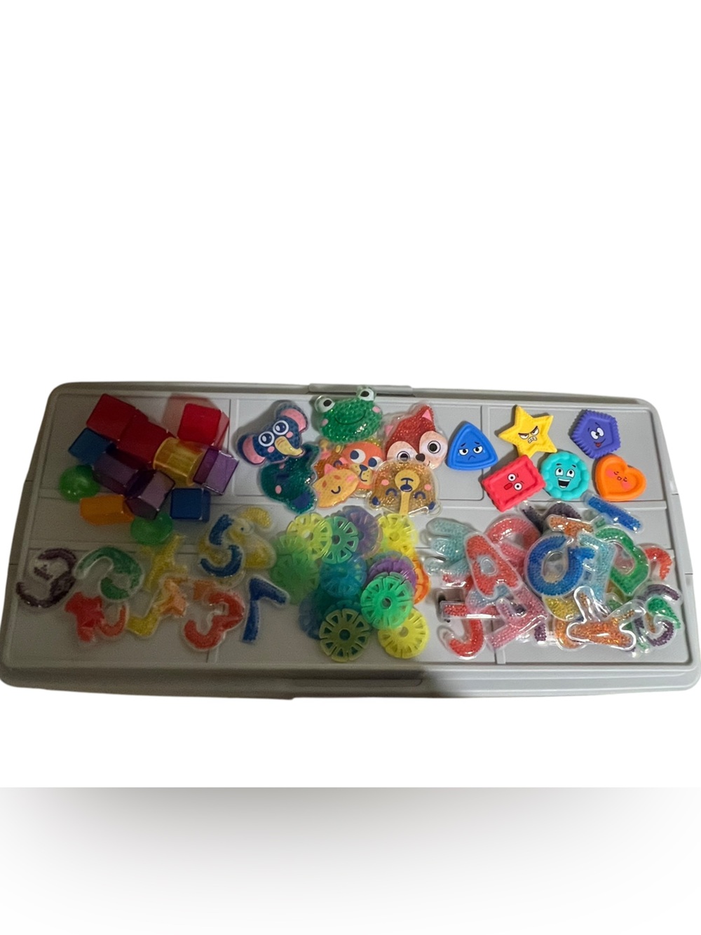 Early Learning Letters, Shapes & Numbers - Manipulatives, Light Table, Sensory